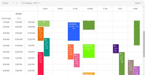 time zone scheduler online.